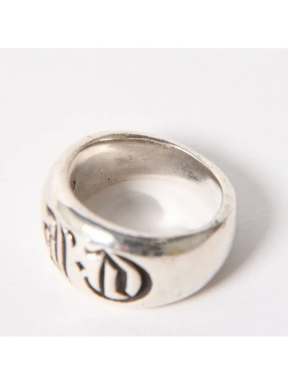 Chrome Hearts Sea CH Sea Ring Sterling Silver